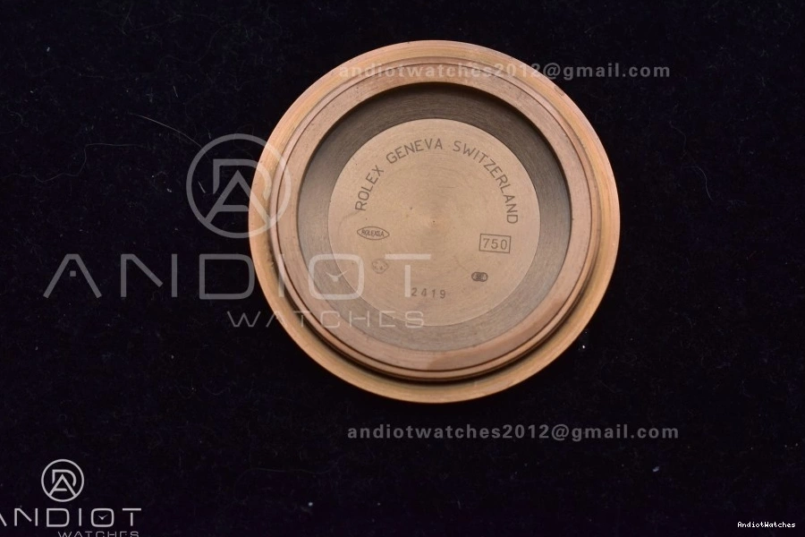 904L Bracelet (Gain President 711 Dial Best RG Weight) 40 Steel QF Edition Ombre DayDate V4 Soft Slate on A2836 0421